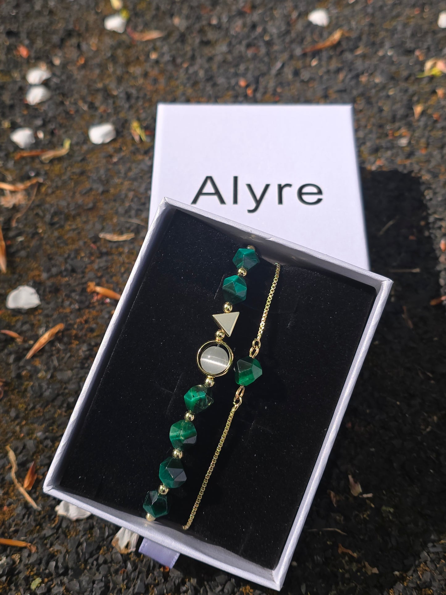 Green Gemstone Bracelet