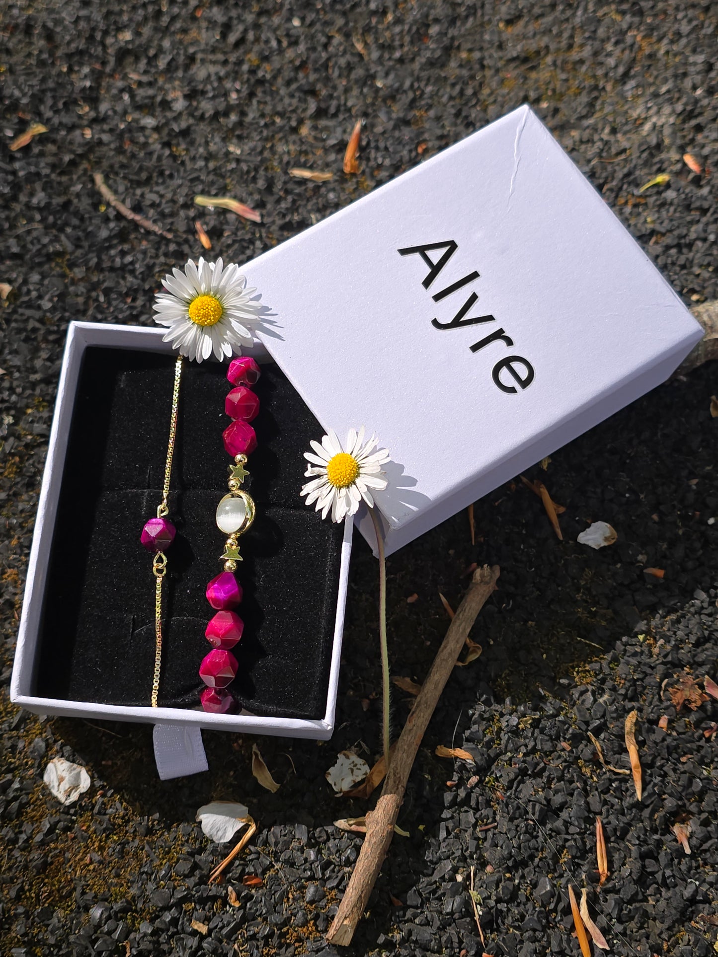 Red Gemstone Bracelet
